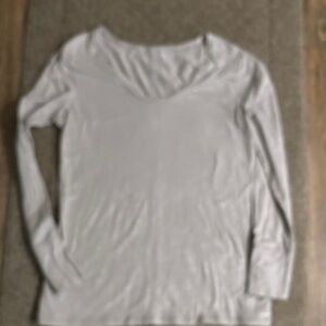 Women's Classic grey and silver Long Sleeve Top